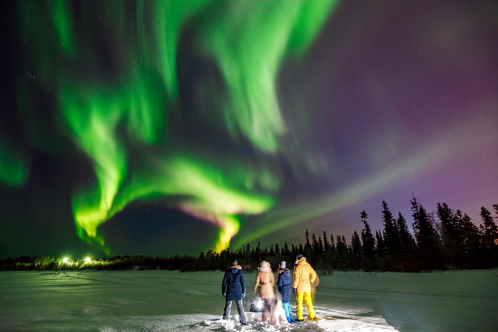 Les aurores boréales au Canada